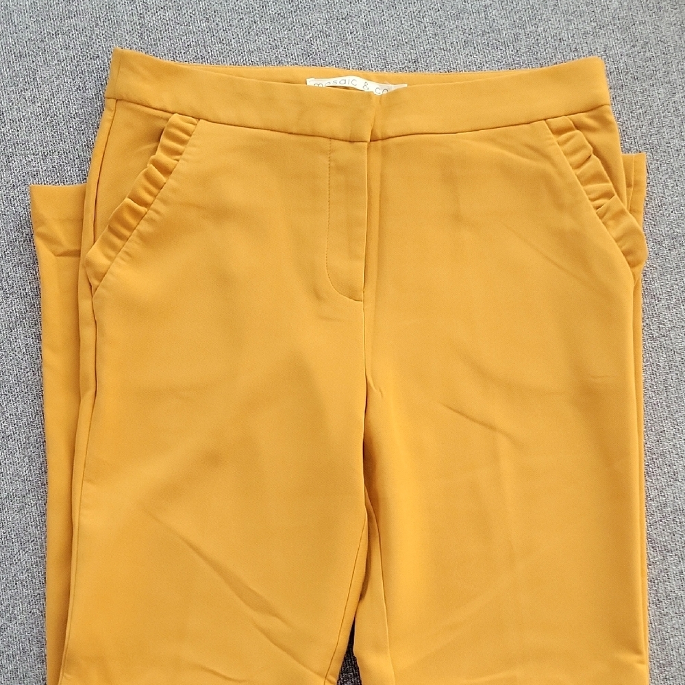 Womens Mustard Pants